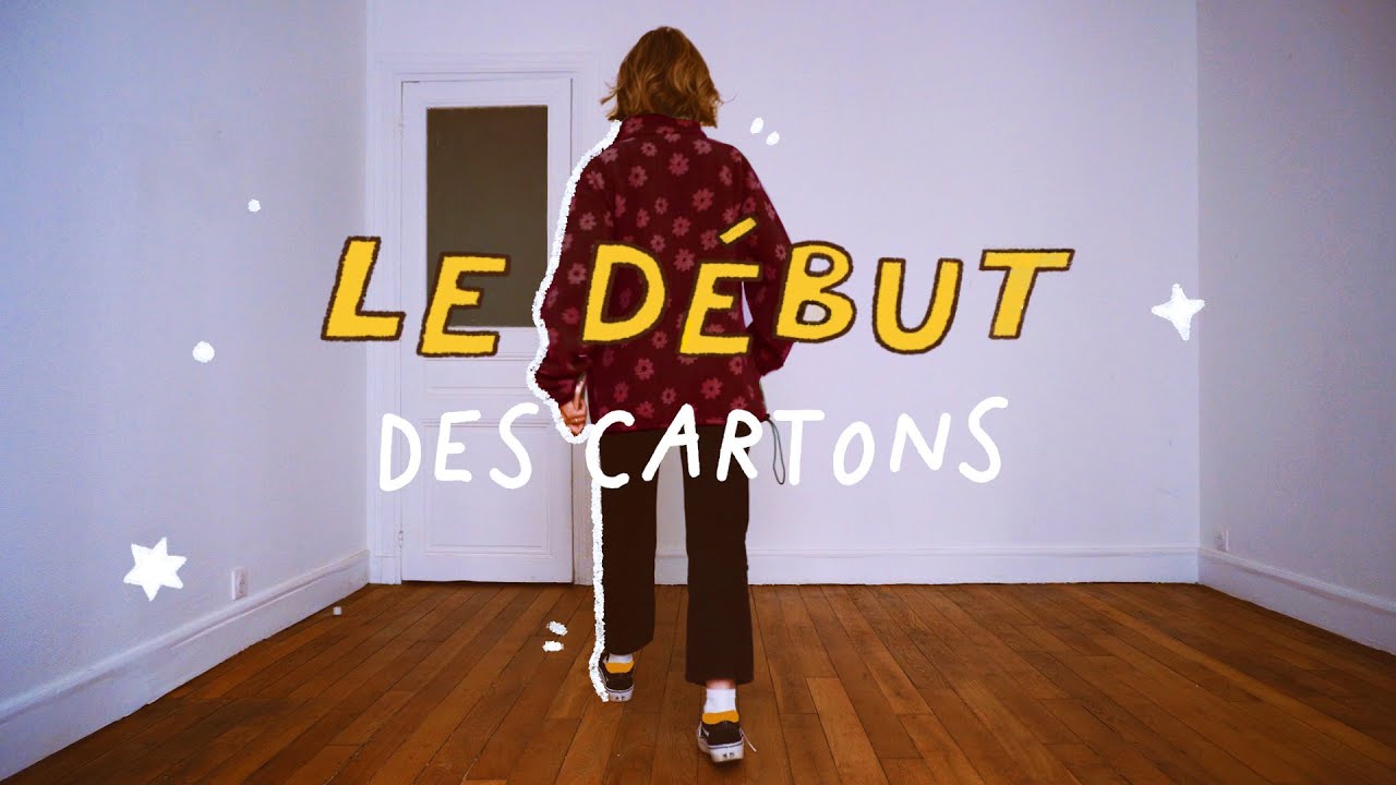 Moving vlog 🚚 EP.1 : on commence les cartons ! ✨ & la sortie de ma nouvelle collection