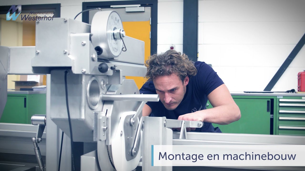 Machinefabriek Westerhof in 60 seconden - Engineering, ontwikkeling, productie, montage en onderhoud