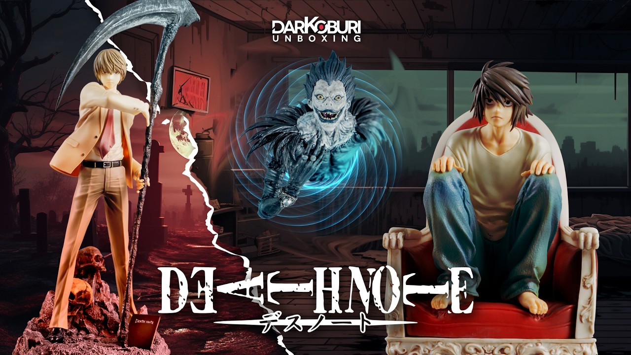 Death Note; Light Yagami, L, Ryuk x Ichibankuji - Darkoburi Unboxing