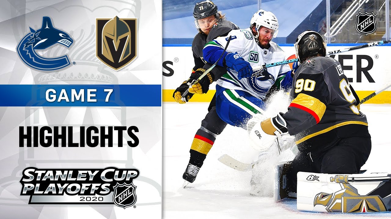 NHL Highlights | Second Round, Gm7 Canucks @ Golden Knights - Sept. 04, 2020