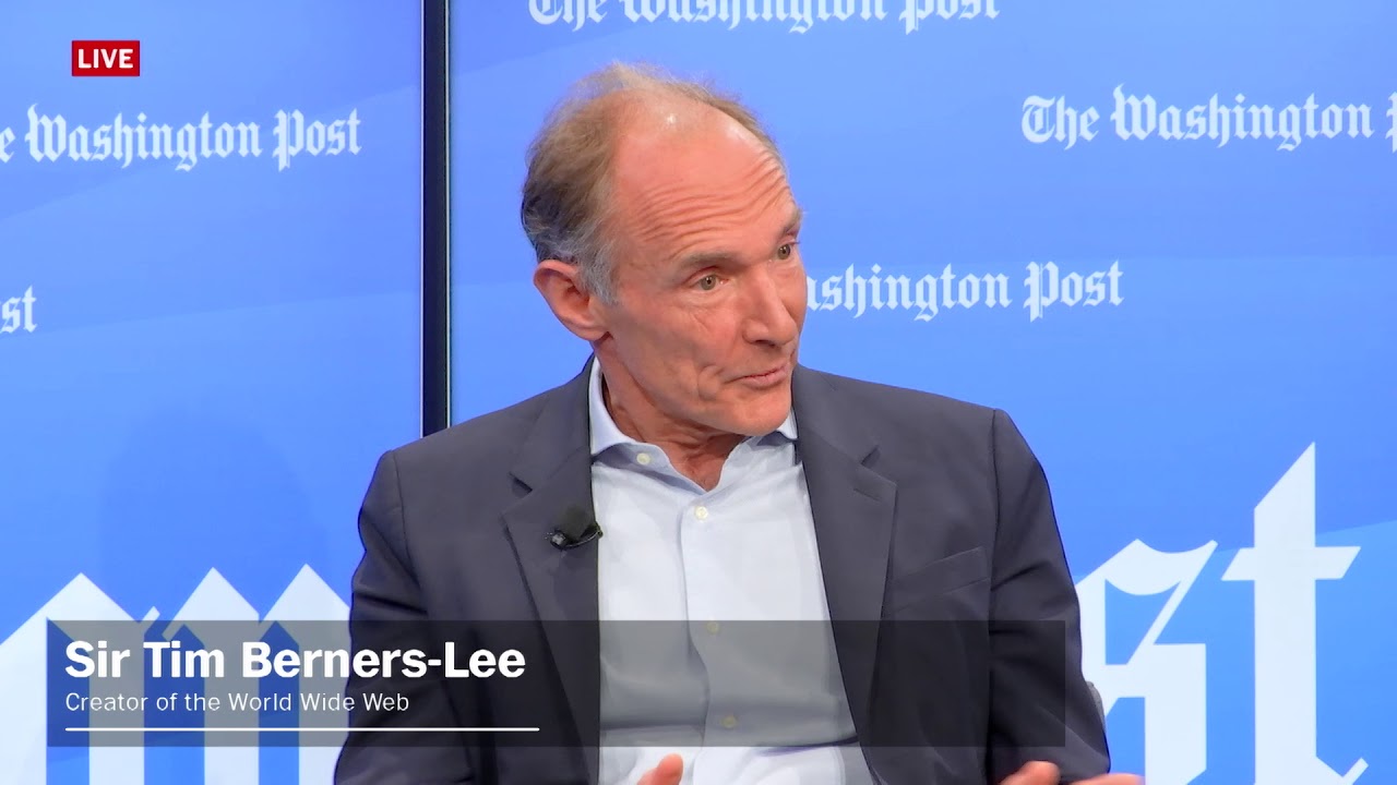 Sir Tim Berners-Lee says his company Solid will give users control of their data