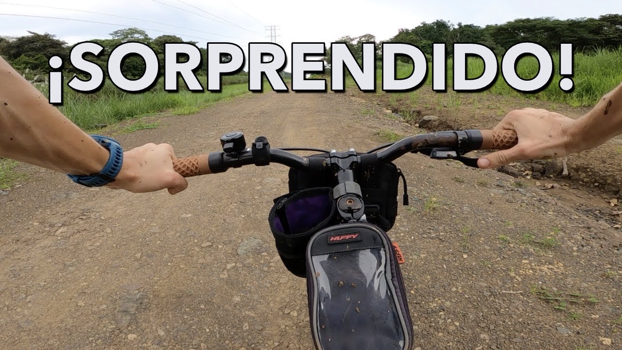 PRIMERA VEZ ENTRENANDO en FAT BIKE por camino de tierra | Ciclismo de montaña y turismo en Panama