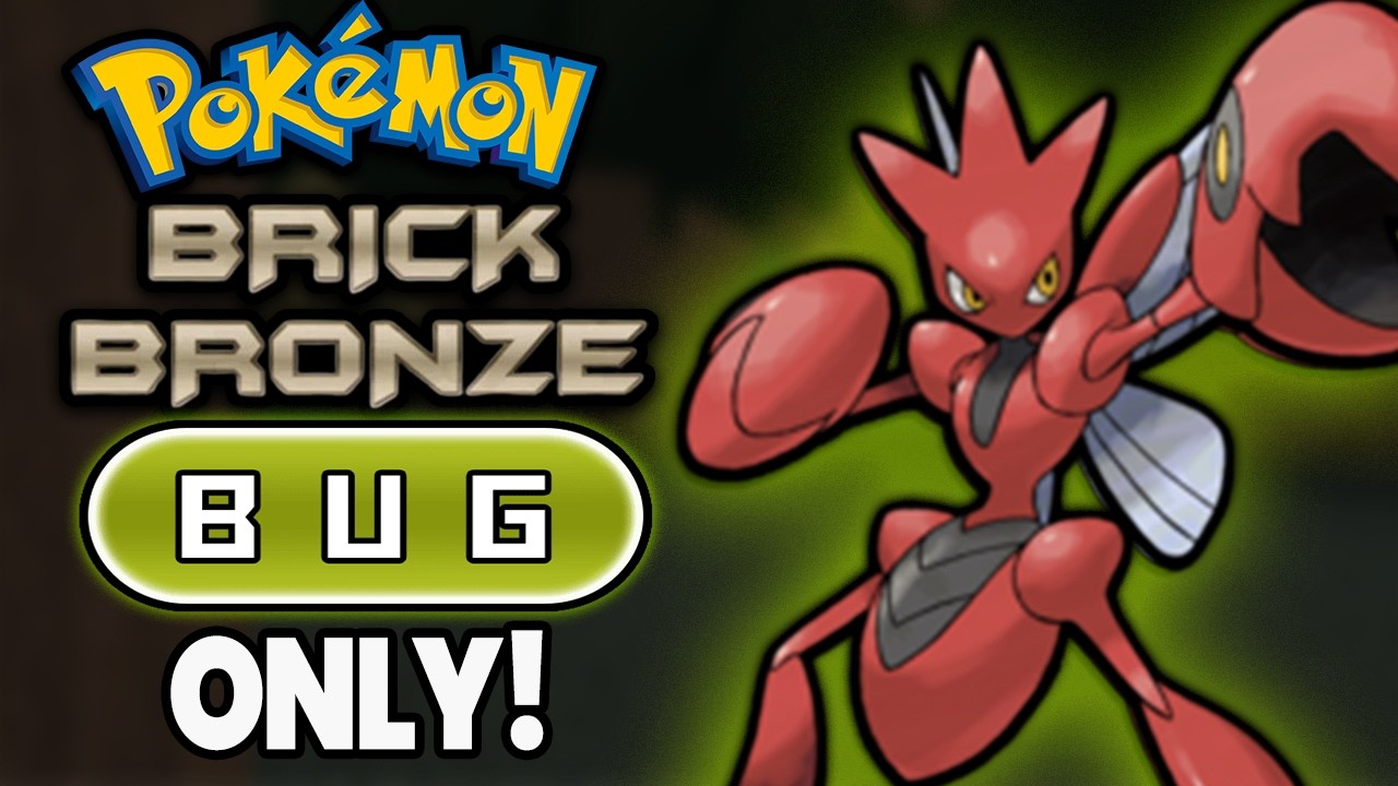 Pokémon Brick Bronze Hardcore Nuzlocke - Bug Types ONLY!