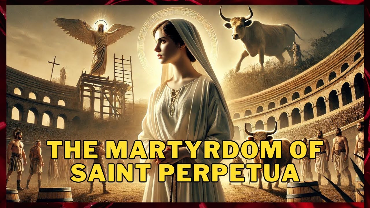 ✝️The Martyrdom of Saint Perpetua The Incredible Testimony of the Martyred Mother🌹
