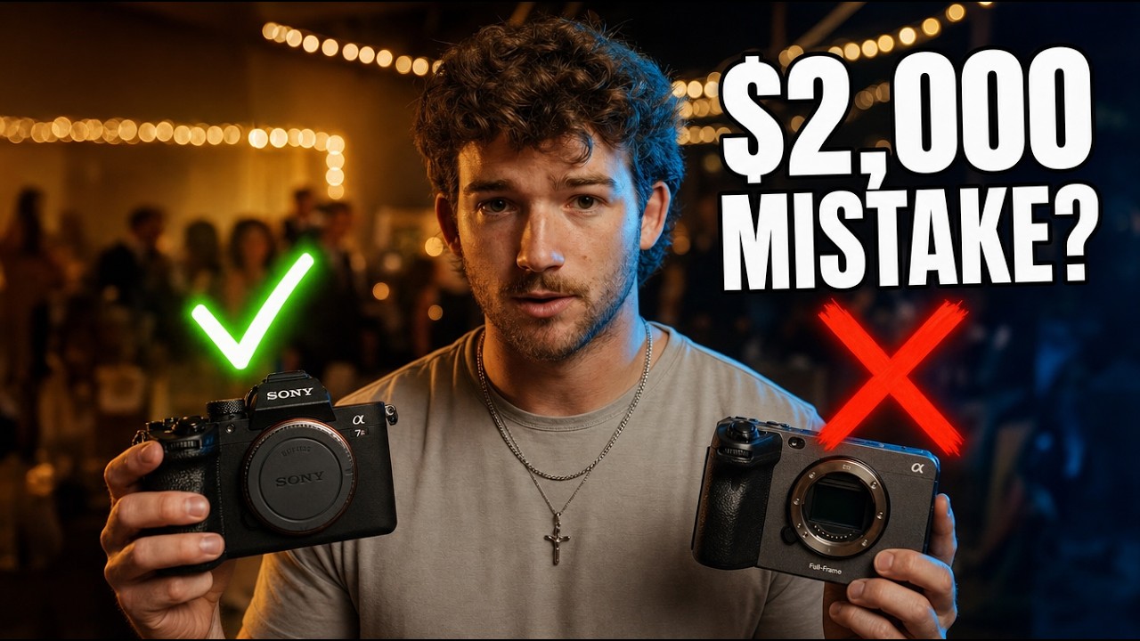 Sony FX30 vs a7IV for Wedding Films &mdash; Don't Make This Mistake