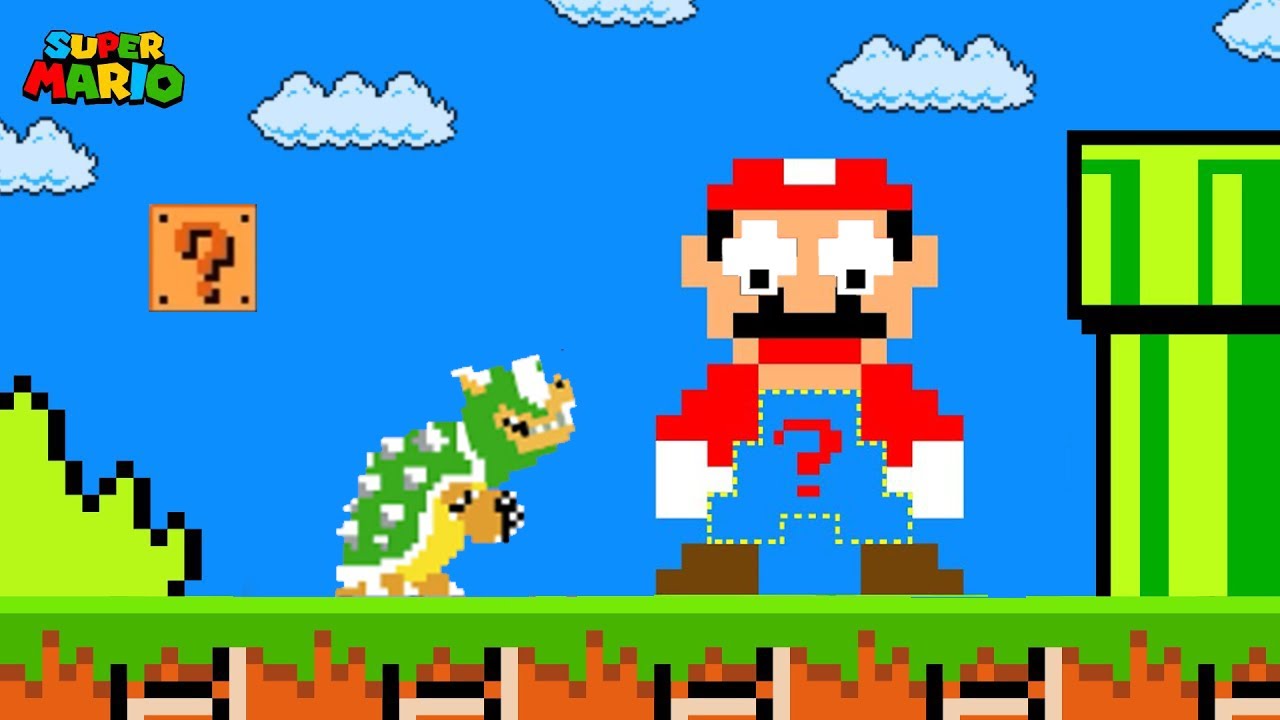 If Mario touches Turns into Gold vs Luigi touches Turns into ICE? | Game animation