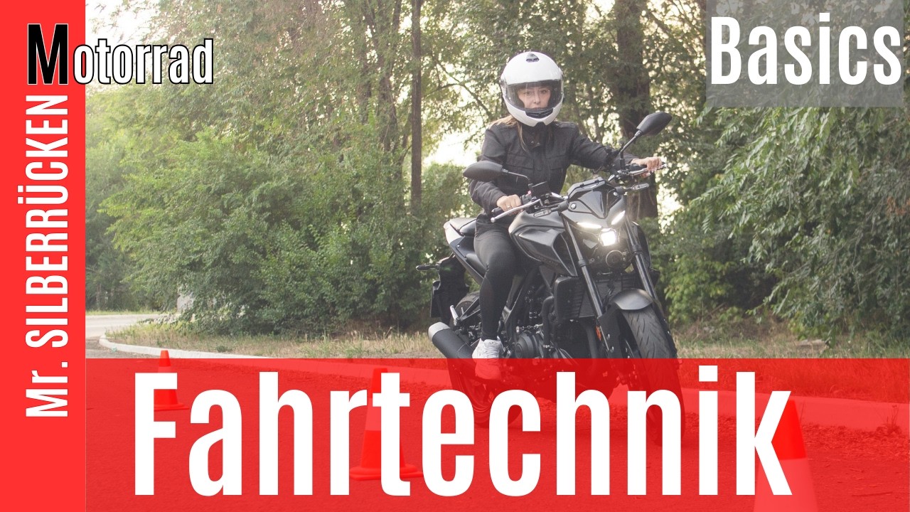 Motorradhandling:die richtige Balance finden