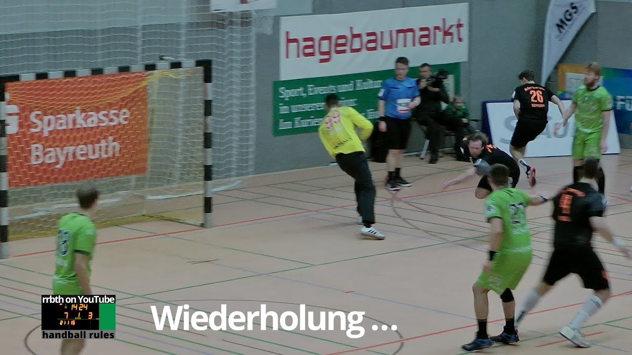 Handballregeln: Korrektur einer Schiedsrichter-Entscheidung &hellip;