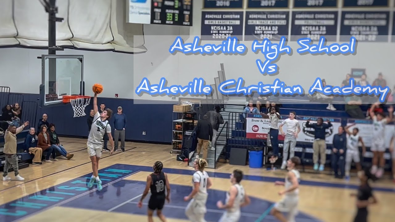 Asheville Christian vs Asheville High - North Carolina High School Basketball 11/17/23 #basketball