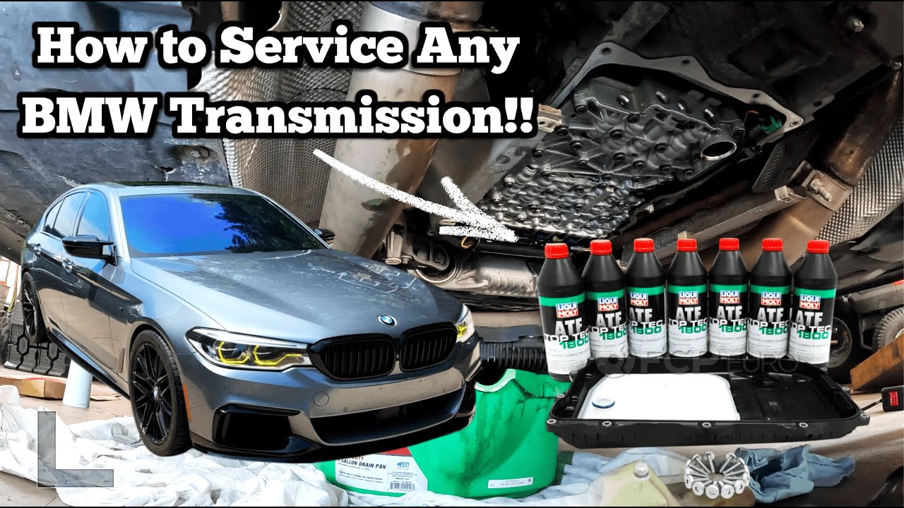 How to service BMW Transmission Fluid (M550i) (F22, F23, F30, F31, F32, F33, G20, G30, G31 & more)