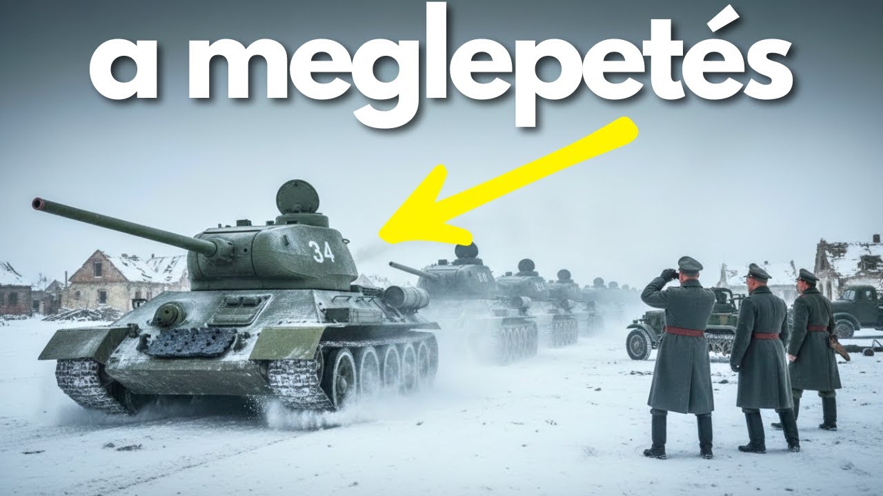 Hogyan z&uacute;zta sz&eacute;t 80.000 szovjet tank a n&aacute;ci &aacute;lmokat?