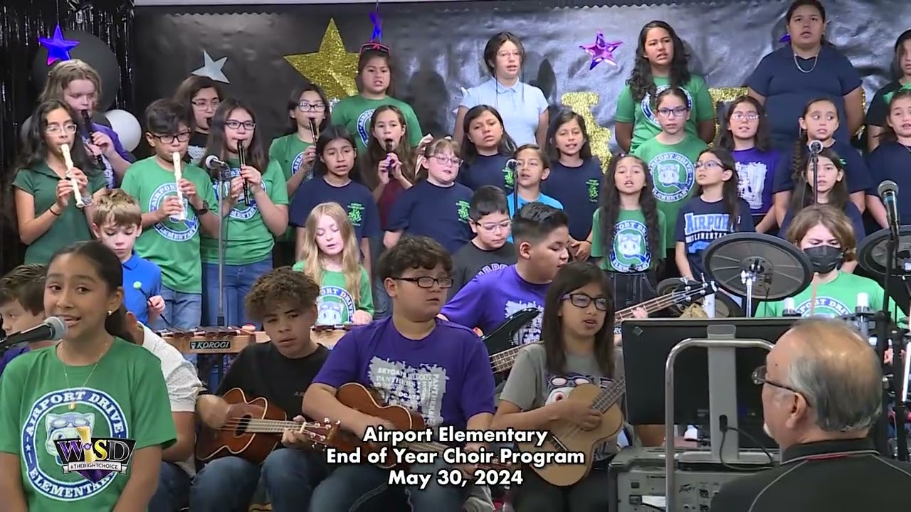Airport Elementary Choir - End of Year Performance (May 30, 2024)