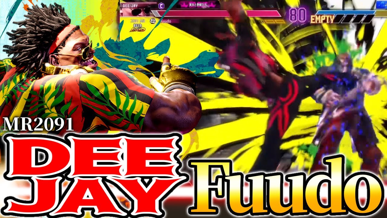 【SFⅥ】DJ（Fuudo） VS  KEN