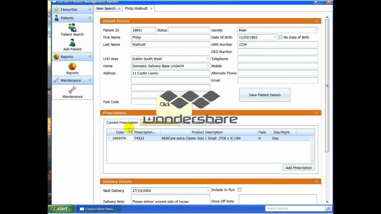 New WEB PMS demo