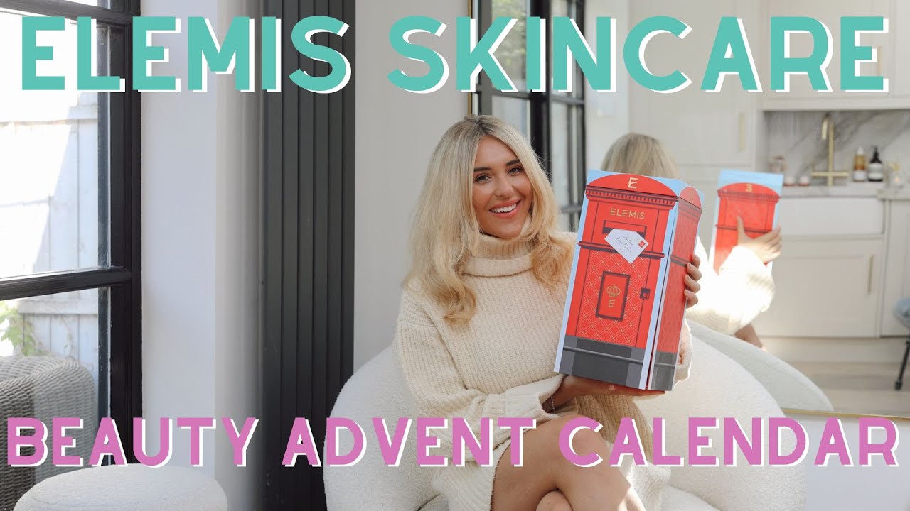 Elemis Skincare Advent Calendar Review! Inside Elemis Beauty Advent Calendar! Beauty Advent Unboxing