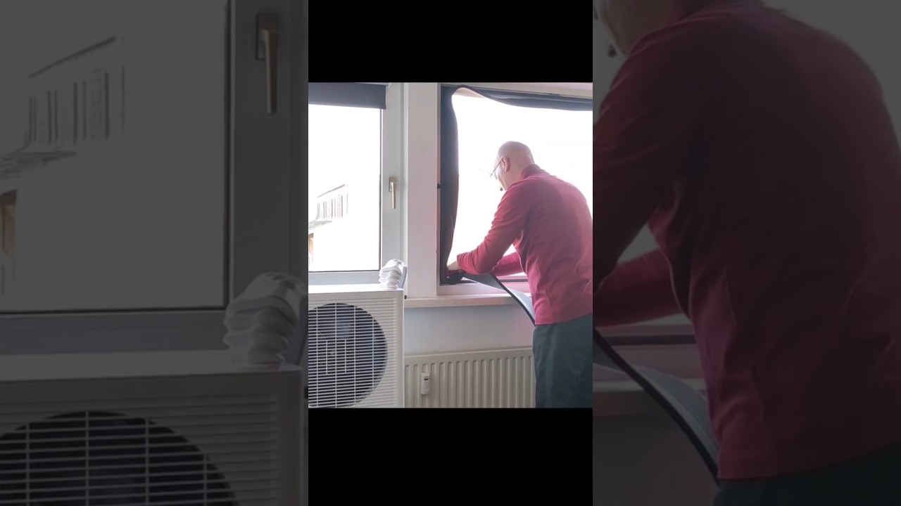 Midea PortaSplit Winterabdichtung 🤗 Mobile W&auml;rmepumpe als Heizungsalternative🔥