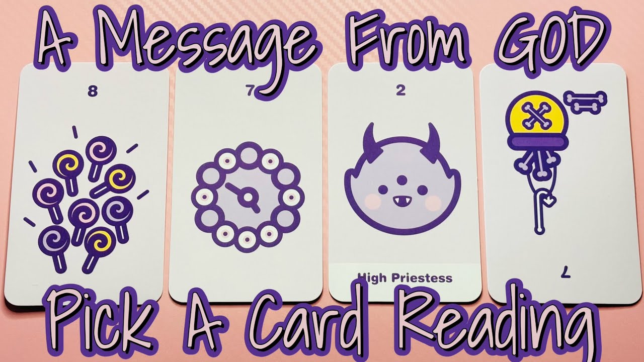 ✨🤍A Message From God🤍✨Pick A Card Reading🔮