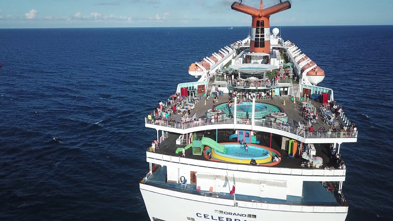 Cruise Ship Drone Chase