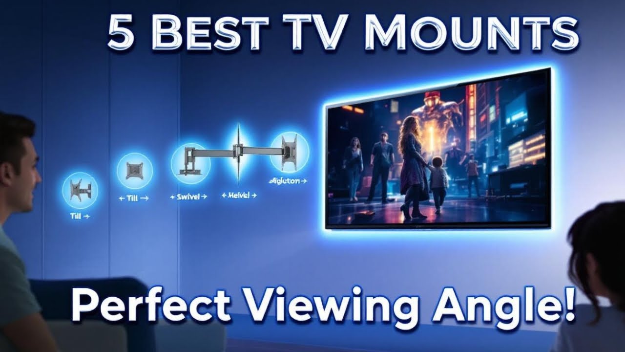 5 Best TV Mounts for Perfect Viewing Angle 2025-2026