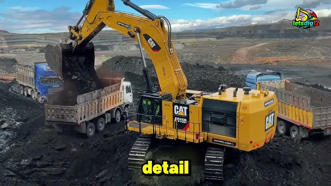 Unbelievable Power! CAT 6015B Excavator Loading Trucks in Just 2 Passes | Sotiriadis Mining Works