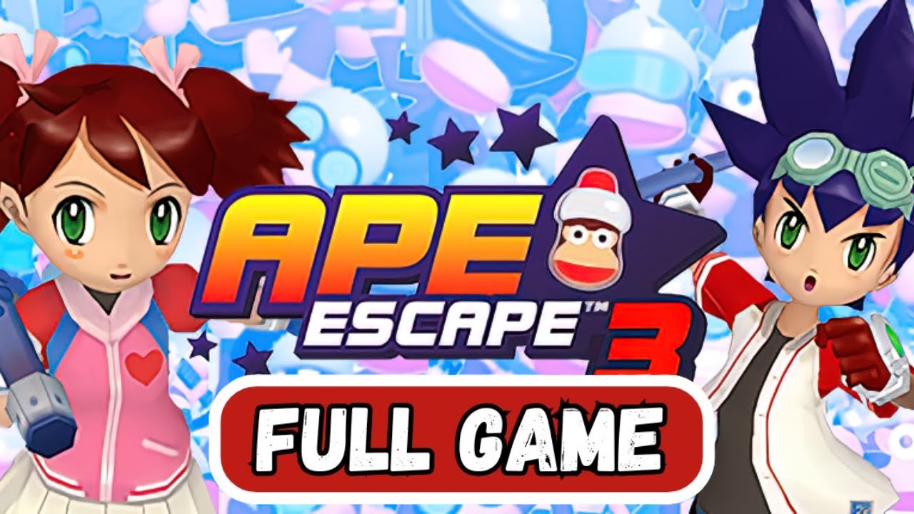 Ape Escape 3 Full 100% Walkthrough HD