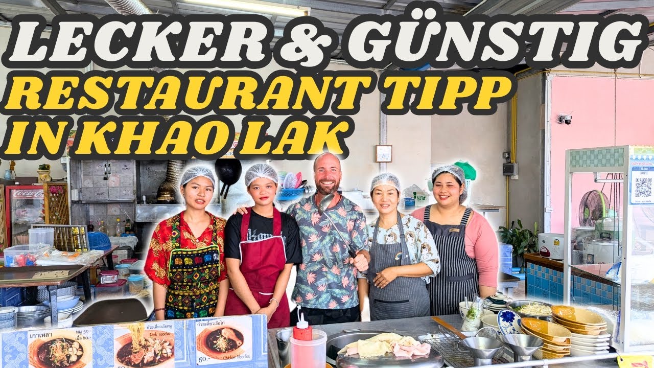 Khao Lak Restaurant Tipp 😋 so lecker & so günstig • Eat like a local