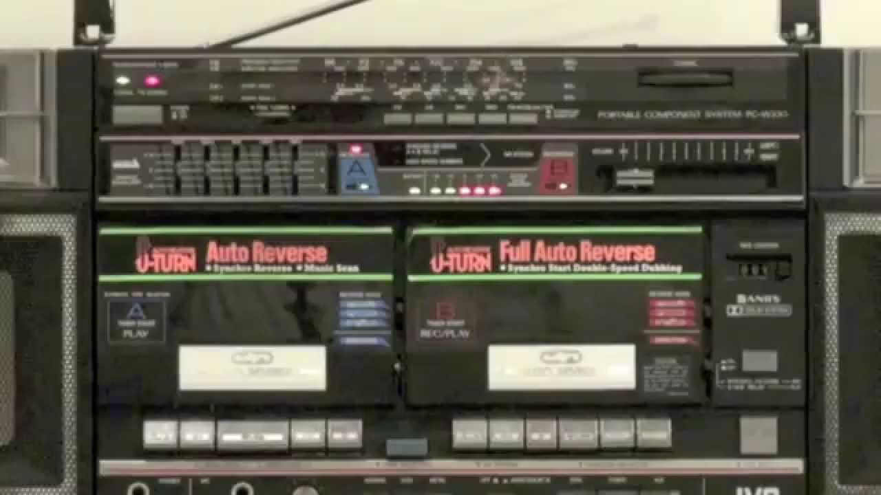 JVC PC-W330JW / JVC GhettoBlaster / 1980's JVC Boombox