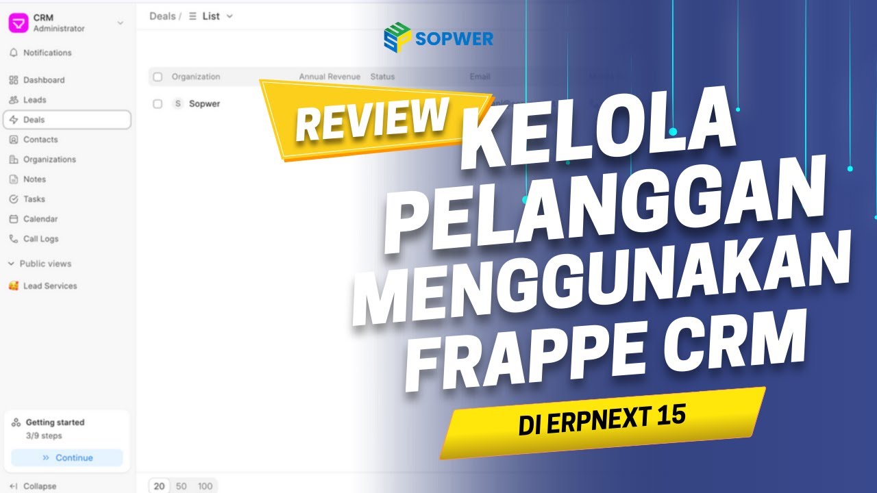 [Review] Kelola Calon Pelanggan menggunakan Frappe CRM (Open Source) dengan Mudah di ERPNext 15