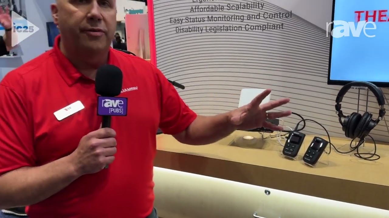 Infinium&trade; Auracast Broadcast System for Assistive Listening Overview at InfoComm 2025
