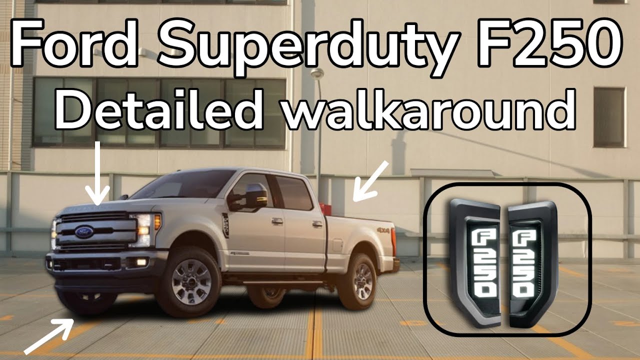 Exploring all Angles: 2017 Ford Superduty F250 Detailed Walkaround