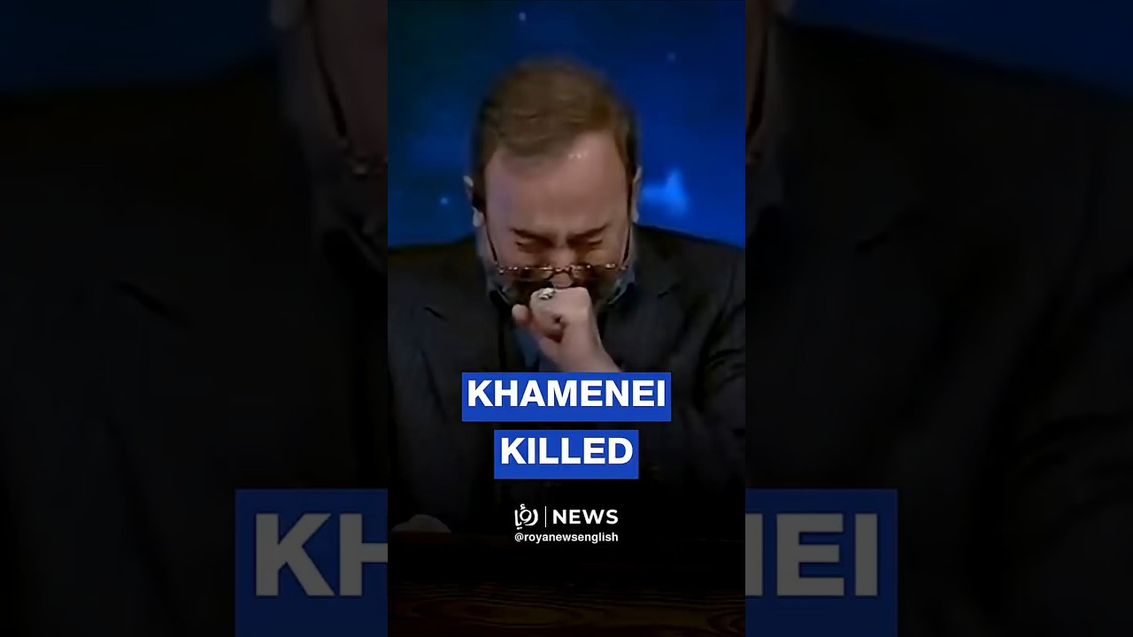 Iranian TV anchor announces death of Ali Khamenei