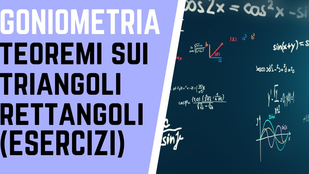 Teoremi sui triangoli rettangoli. (ESERCIZI)