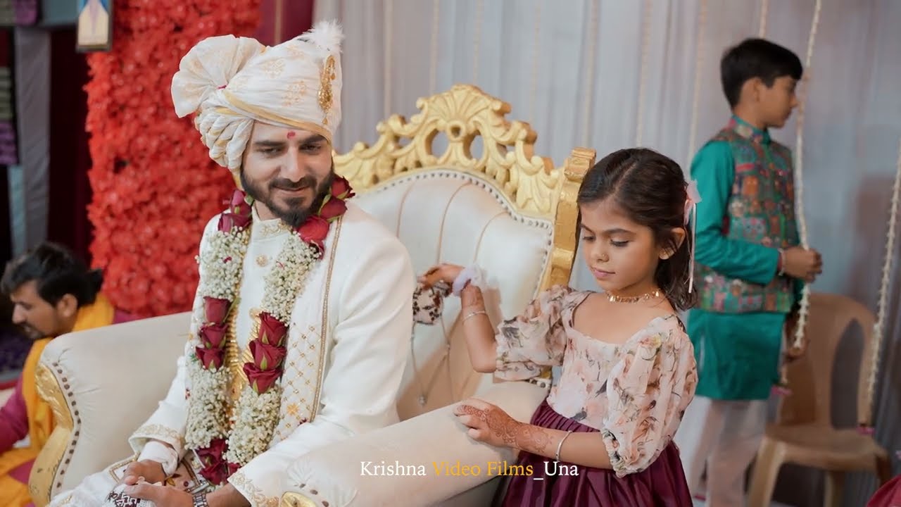 Vadher Family Yatri Wedding Part-1 Krishna Video Film Una