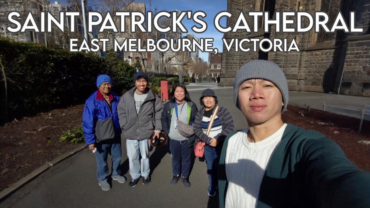Melbourne Travel Vlog | Saint Patrick’s Cathedral, Thai Lunch & Dumpling Dinner 🇦🇺