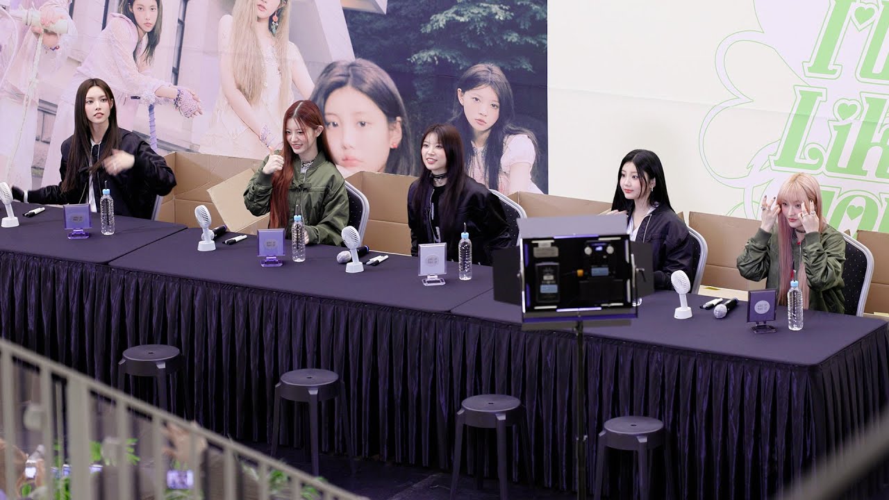 아일릿 (ILLIT) Full ver. '체리쉬' 코엑스 팬사인회 (FANSIGN EVENT) 직캠 | 팬사인회 • 241027