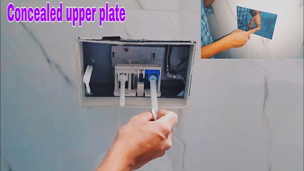 Concealed cistern Upper part fitting