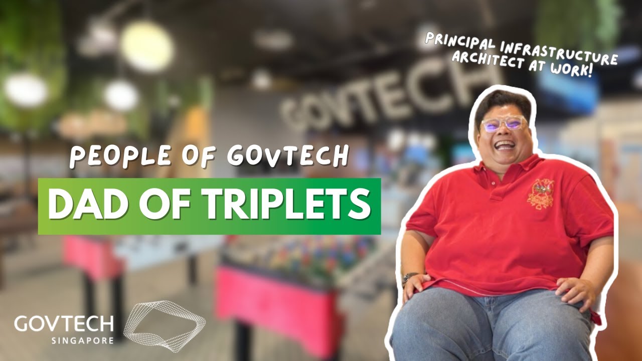 Dad Of Triplets At Home, Infrastructure Architect At GovTech