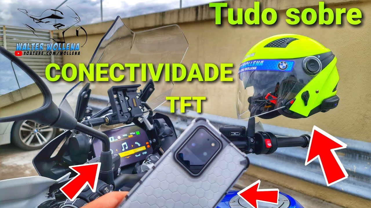 [NO DETALHE] Tudo sobre CONECTIVIDADE TFT BMW Motorrad