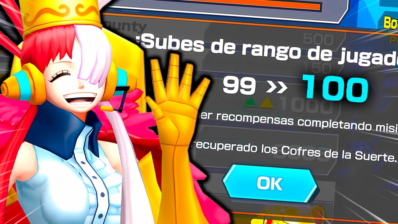 Obteniendo RANGO 100 despues de muchas PARTIDAS! | One Piece Bounty Rush(OPBR)