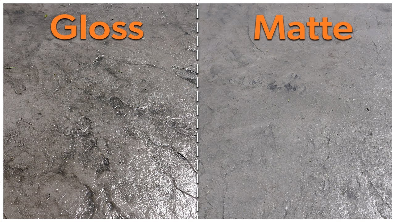 The Great Debate: Should Stamped Concrete Be Shiny?
