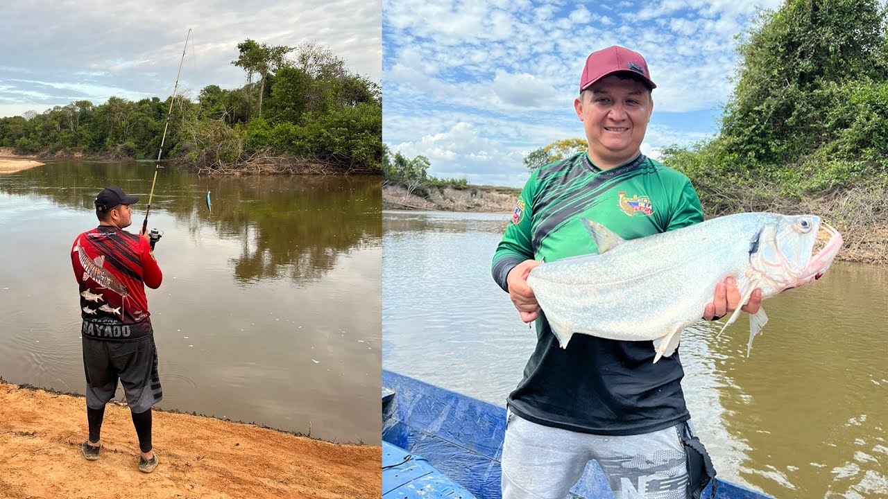 Pesca intensa de Palometas y Payaras gigantes, Nos rompen una caña.  ( 1 PARTE)