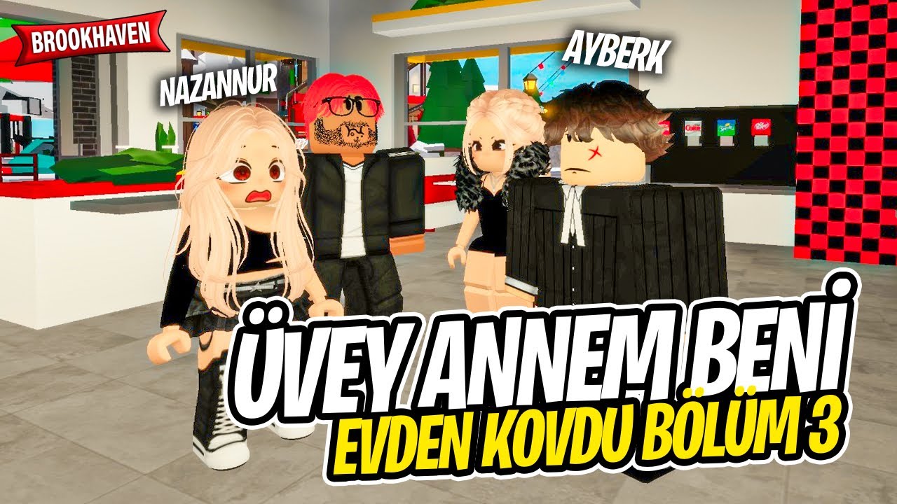 ÜVEY ANNEM BENİ EVDEN KOVDU! 😱 | Bölüm 3 BÜYÜK KARŞILAŞMA roblox brookhaven 🏡rp / Roblox dizi