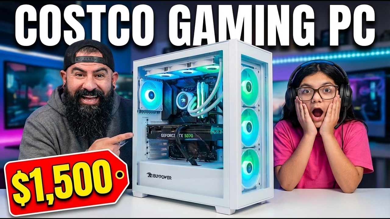Surprising My Daughter with a $1500 Costco Gaming PC!