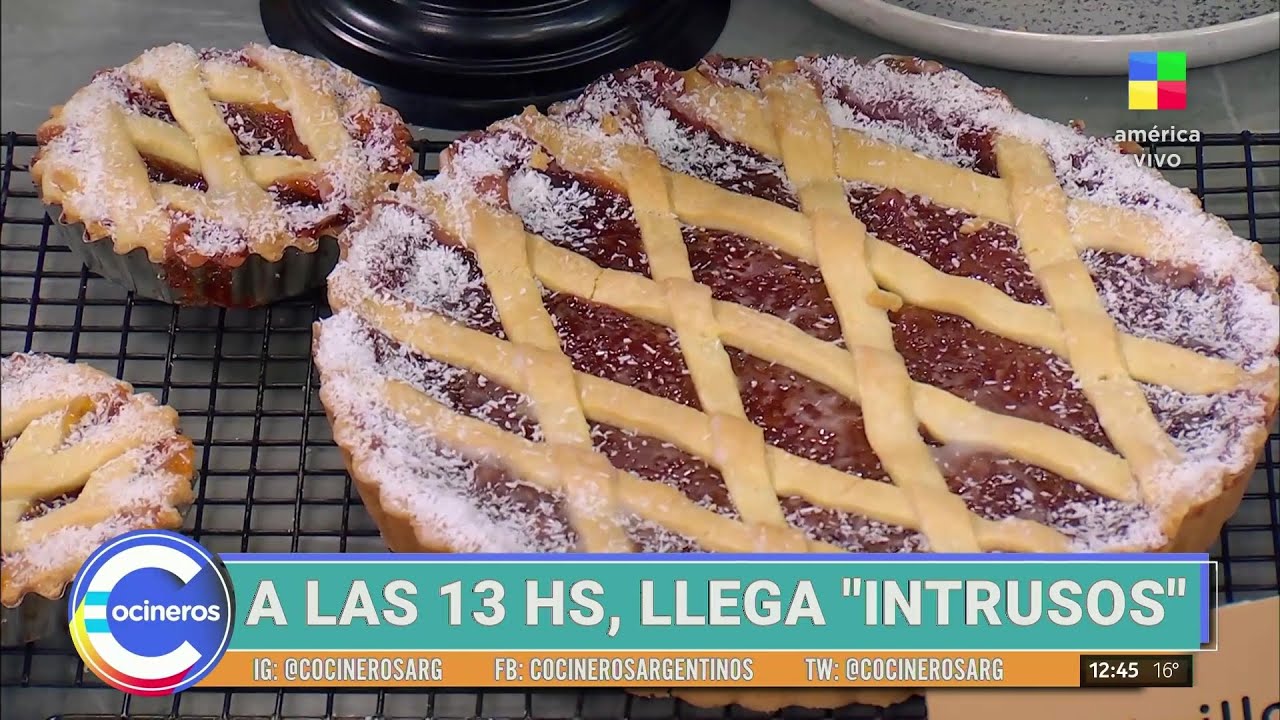 Cómo hacer PASTAFROLA: La receta espectacular de LUCHO de Cocineros Argentinos 🥧😍