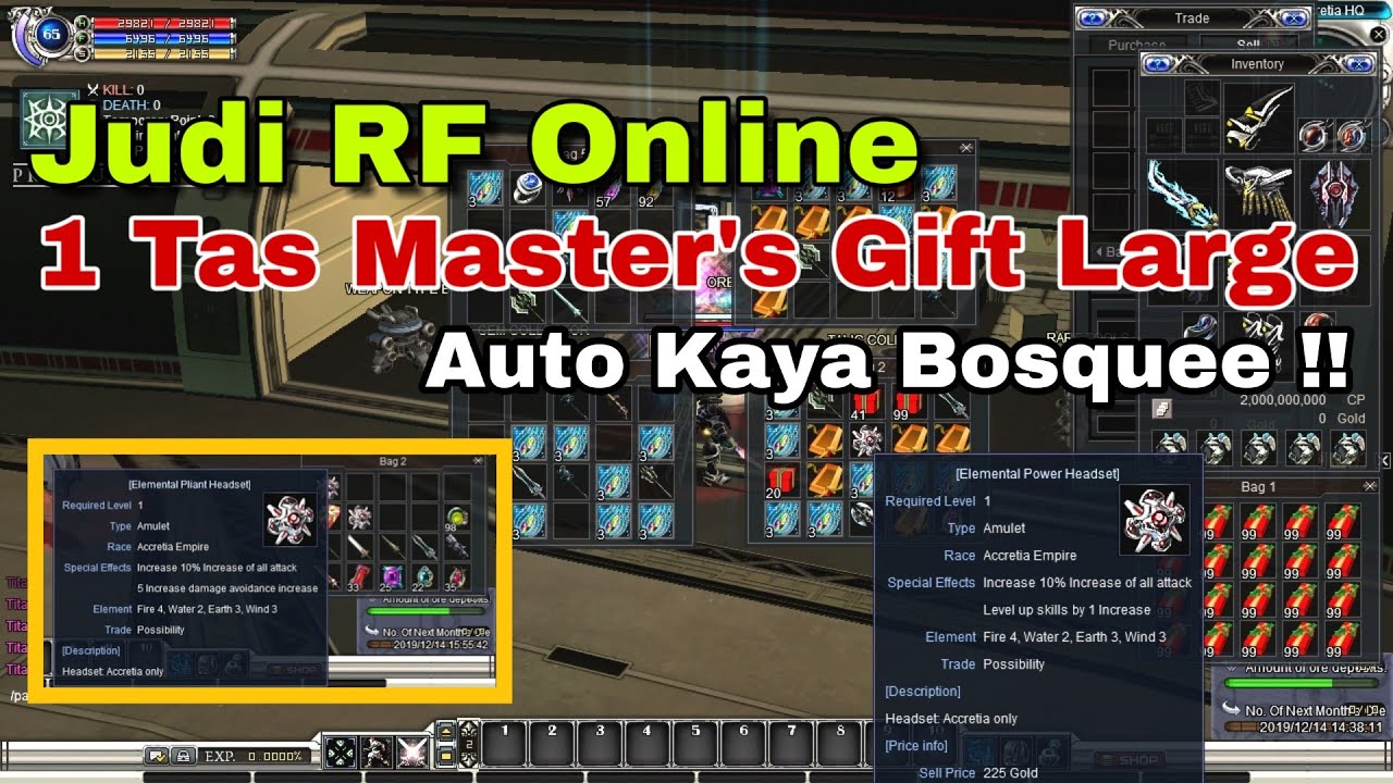 Dapet Elemental Bro !! Buka Master's Large Gift 1 Tas