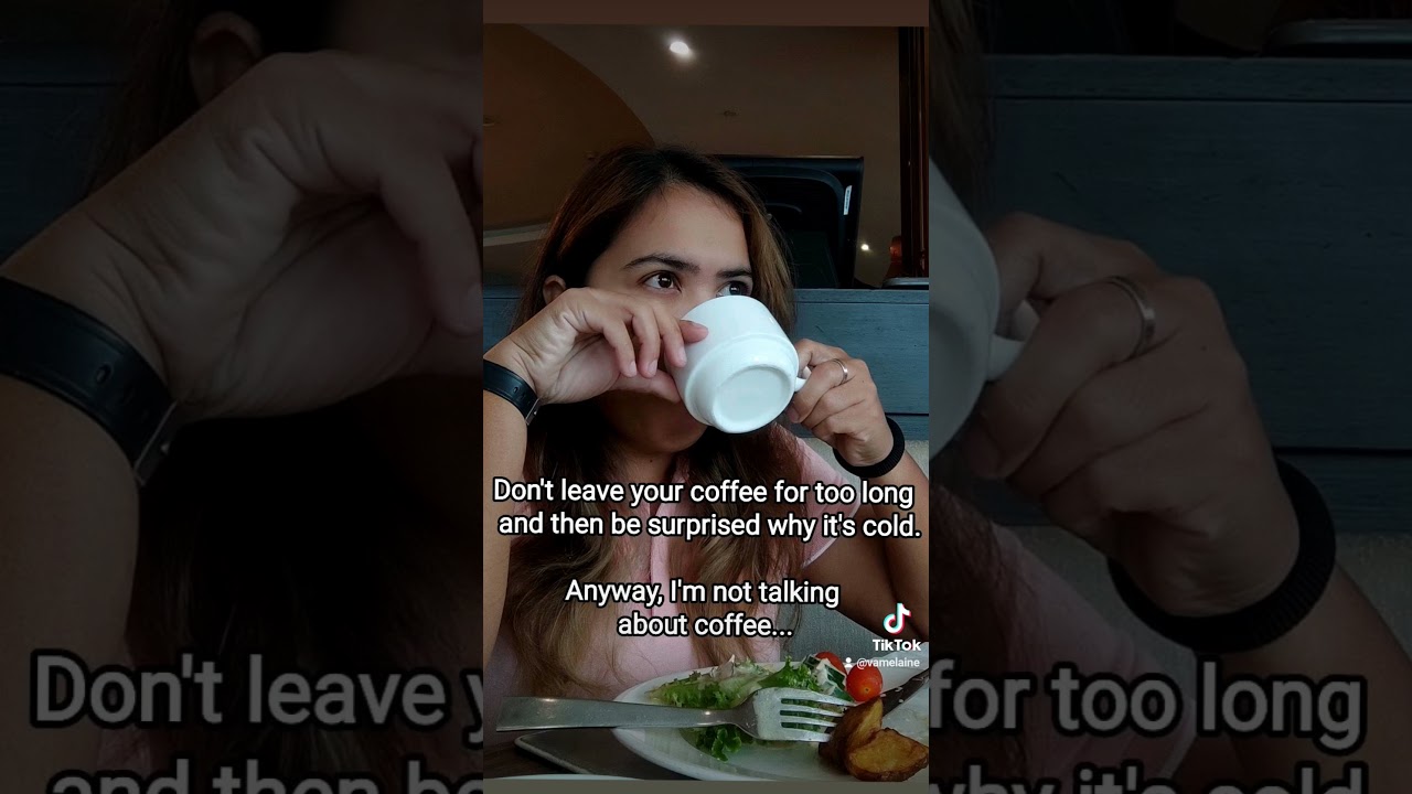 While drinking my HOT Coffee at 2AM