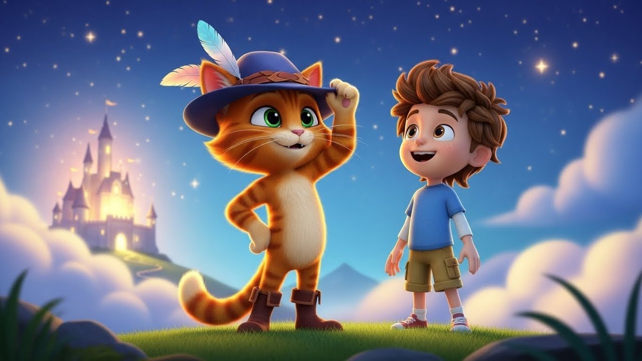 The Poor Miller’s Boy and the Cat | Fairy Tale Story for Kids | Little Dream Stories