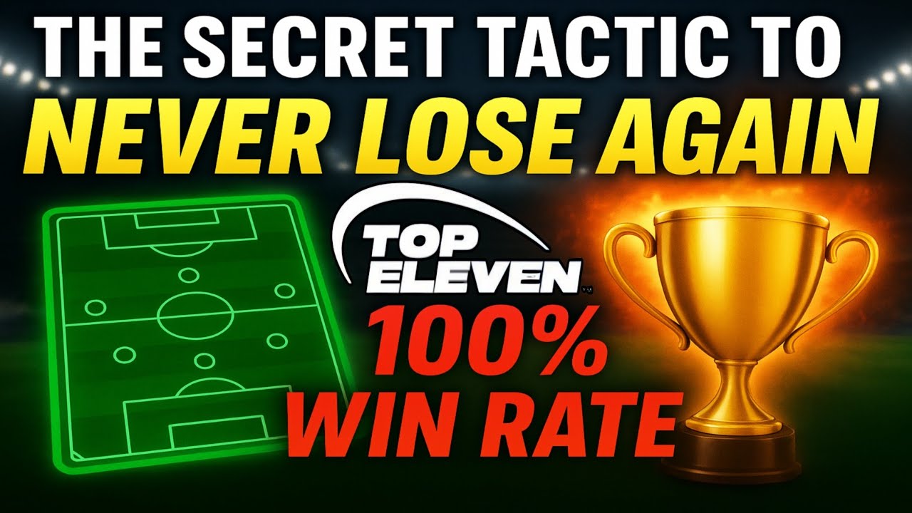 The Secret Tactic to NEVER Lose Again in Top Eleven 2026 🔥 (100% Win Rate)