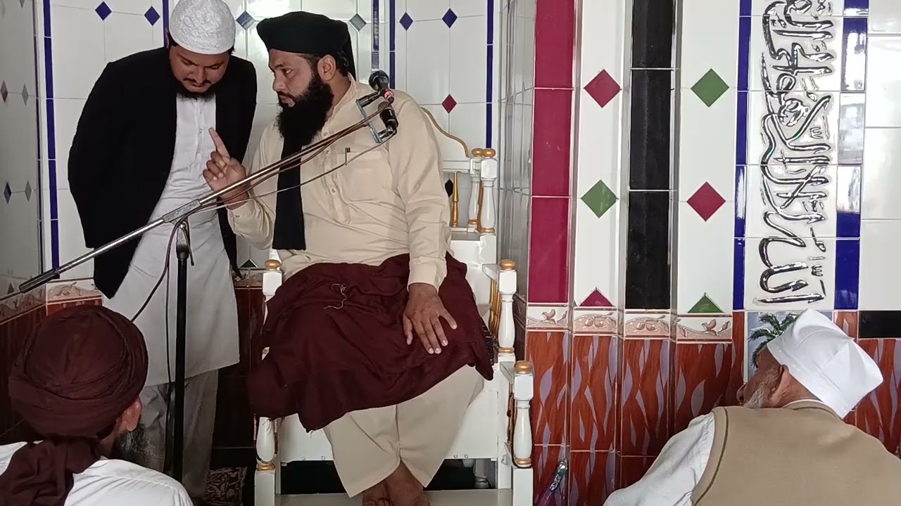 Hazrat Allama Maulana Qari Najmullin Naqshbandi Present Wiladat Hazrat Ghazi Abbas Alamdar 