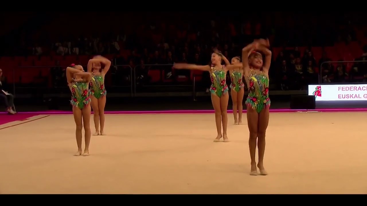 Club Gimnasia Rítmica Dos Hermanas - Bilbao, España 2024 - Benjamín Base